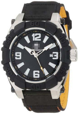 Customised Black Watch Dial 13321JSTB-02B
