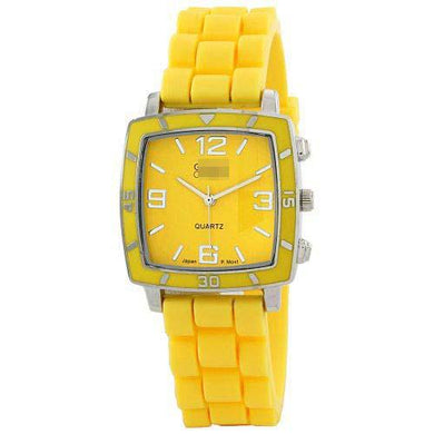 Custom Silicone Watch Bands 2213_YELLOW