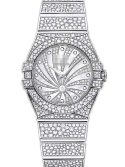 Wholesale White Gold Women 123.55.27.60.55.010 Watch