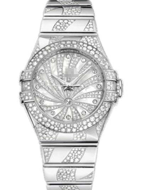 Wholesale White Gold Women 123.55.31.20.55.009 Watch