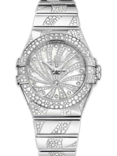 Wholesale White Gold Women 123.55.31.20.55.009 Watch