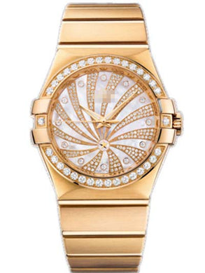 Wholesale Yellow Gold Women 123.55.35.20.55.001 Watch