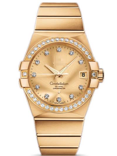 Wholesale Yellow Gold Men 123.55.38.21.58.001 Watch
