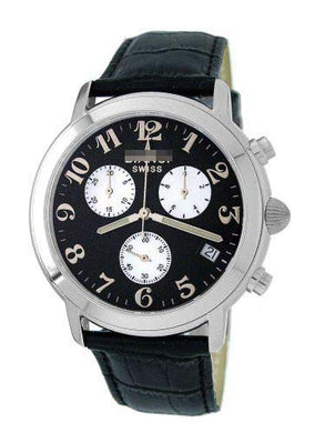 Wholesale Stainless Steel Men 1822_BLK_BLKBND Watch
