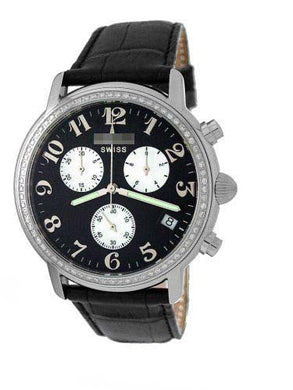 Wholesale Stainless Steel Men 1822DIA_BLK_BLKBND Watch