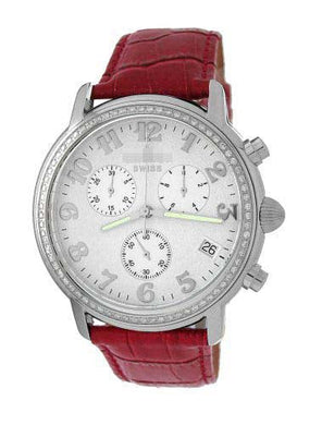 Wholesale Stainless Steel Men 1822DIA_WHT_REDBND Watch