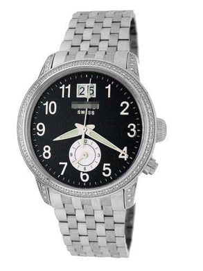 Wholesale Stainless Steel Men 1856DIA_BLK Watch