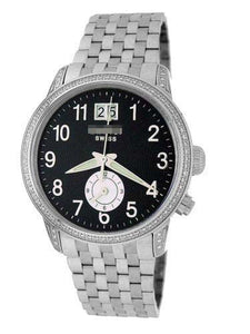 Wholesale Stainless Steel Men 1856DIA_BLK Watch