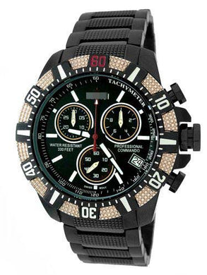 Wholesale Stainless Steel Men 1876TTGUN_BLK Watch