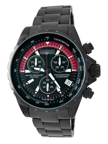Wholesale Stainless Steel Men 1879GUN_BLK Watch