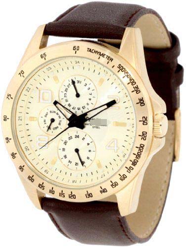 Custom Stainless Steel Men 20-4727CHGPBN Watch