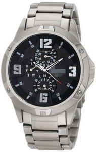 Custom Stainless Steel Men 20-4775BKSV Watch
