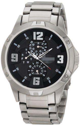 Custom Stainless Steel Men 20-4775BKSV Watch