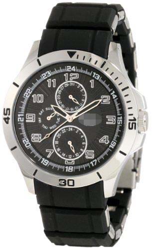 Custom Stainless Steel Men 20-4782BKSV Watch