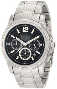 Custom Stainless Steel Men 20-4789BKSV Watch