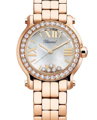 Custom Rose Gold Women 274189-5007 Watch
