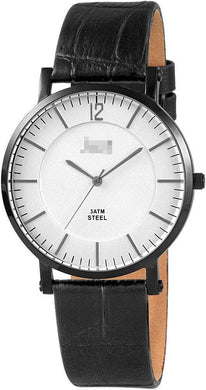 Wholesale Stainless Steel Men 48-S9295A-BK-SL Watch