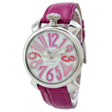 Custom Stainless Steel 5020.6.PK_LEATHER Watch