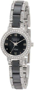 Custom Metal Women 75-3919BKSV Watch