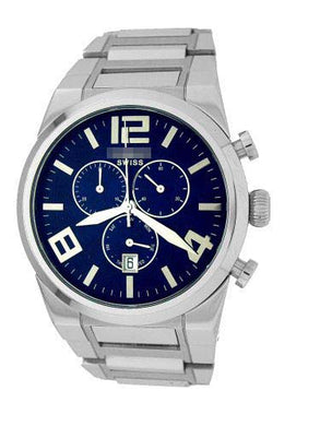 Wholesale Stainless Steel Men 9073M_BL Watch