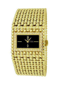 Wholesale Gold Women 9084DIA_BLK Watch