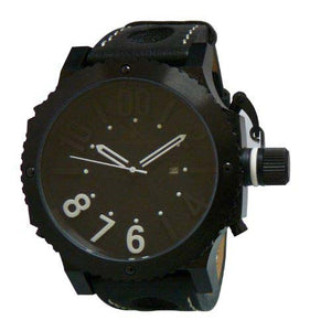 Custom Stainless Steel Men AK7211-MIPB_BLKWHT Watch