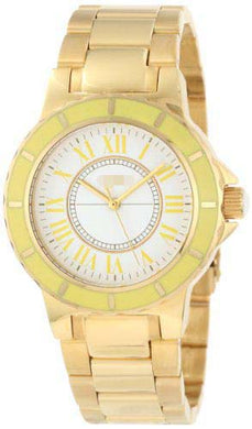 Wholesale Stainless Steel Women AL-80009-YG-02YL Watch