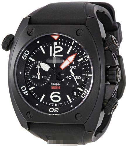 Wholesale Stainless Steel Men BR02-94-Carbon Watch