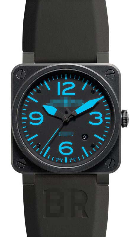 Wholesale Stainless Steel Men BR03-92-Blue Watch
