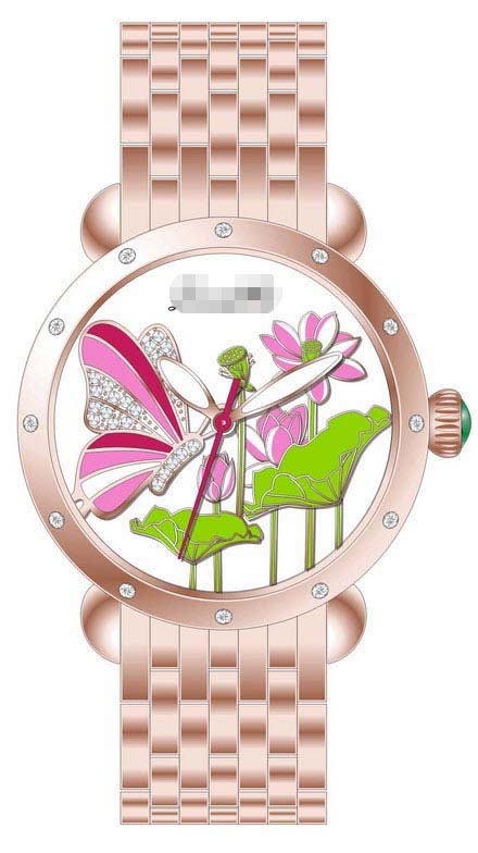 Wholesale Rose Gold Women BR1603 Watch