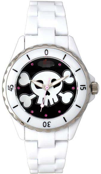 Custom Polycarbonate Women CC741SK-WH Watch