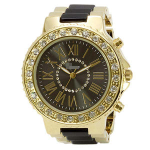 Custom Alloy Women DL732-GBK Watch