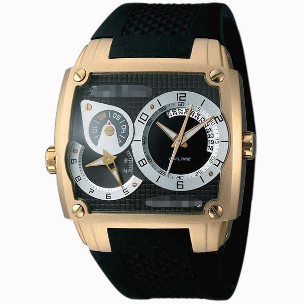 Custom Yellow Gold Men DP44YG-BK Watch