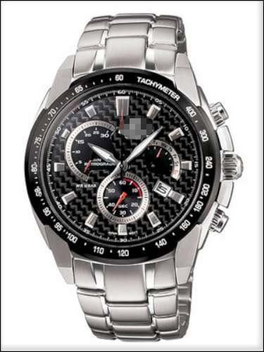 Custom Stainless Steel Men EF-521SPJ-1AJF Watch