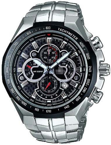 Custom Stainless Steel Men EF-554SPJ-1AJF Watch