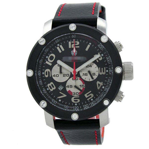 Custom Stainless Steel Men ES46SBK-BK Watch