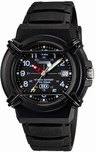 Custom Resin Men HDA-600B-1BJF Watch