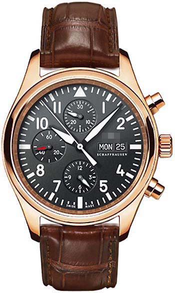 Custom Rose Gold Men IW371713 Watch