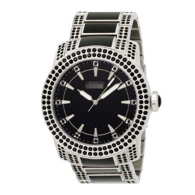 Custom Stainless Steel Men K1007-BLK Watch