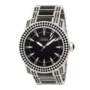 Custom Stainless Steel Men K1007-BLK Watch