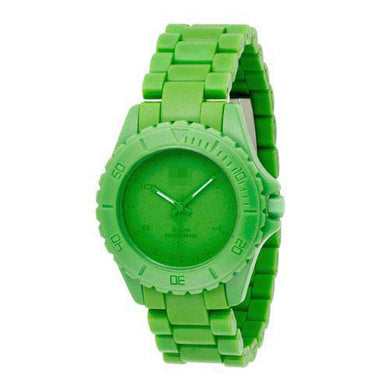 Custom Plastic Women K1231-GRN Watch