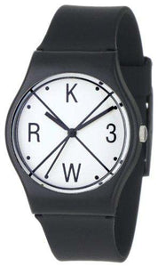 Custom Plastic Men K1341-BLKX Watch