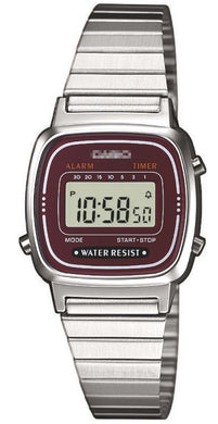 Wholesale Stainless Steel Women LA-670WEA-4 Watch
