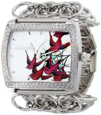 Custom Stainless Steel Women LI-BR Watch