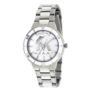 Custom Metal Women MLB-PEA-MIA Watch