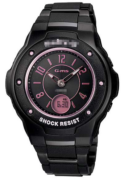 Custom Stainless Steel Women MSG-3000CBJ-1B2JF Watch