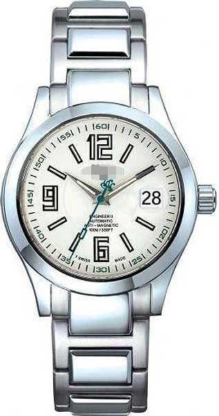 Custom Stainless Steel Men NM1020C-S4-WH Watch