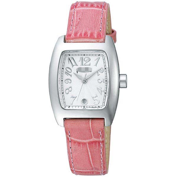 Custom Stainless Steel Women S922-SLV-PNK Watch