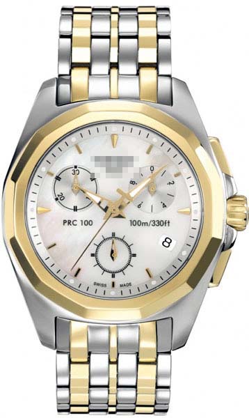 Custom Two Tone Women T008.217.22.111.00 Watch