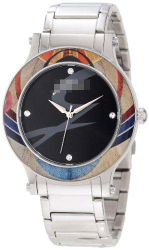Wholesale Stainless Steel Women W0193GSSBLK Watch